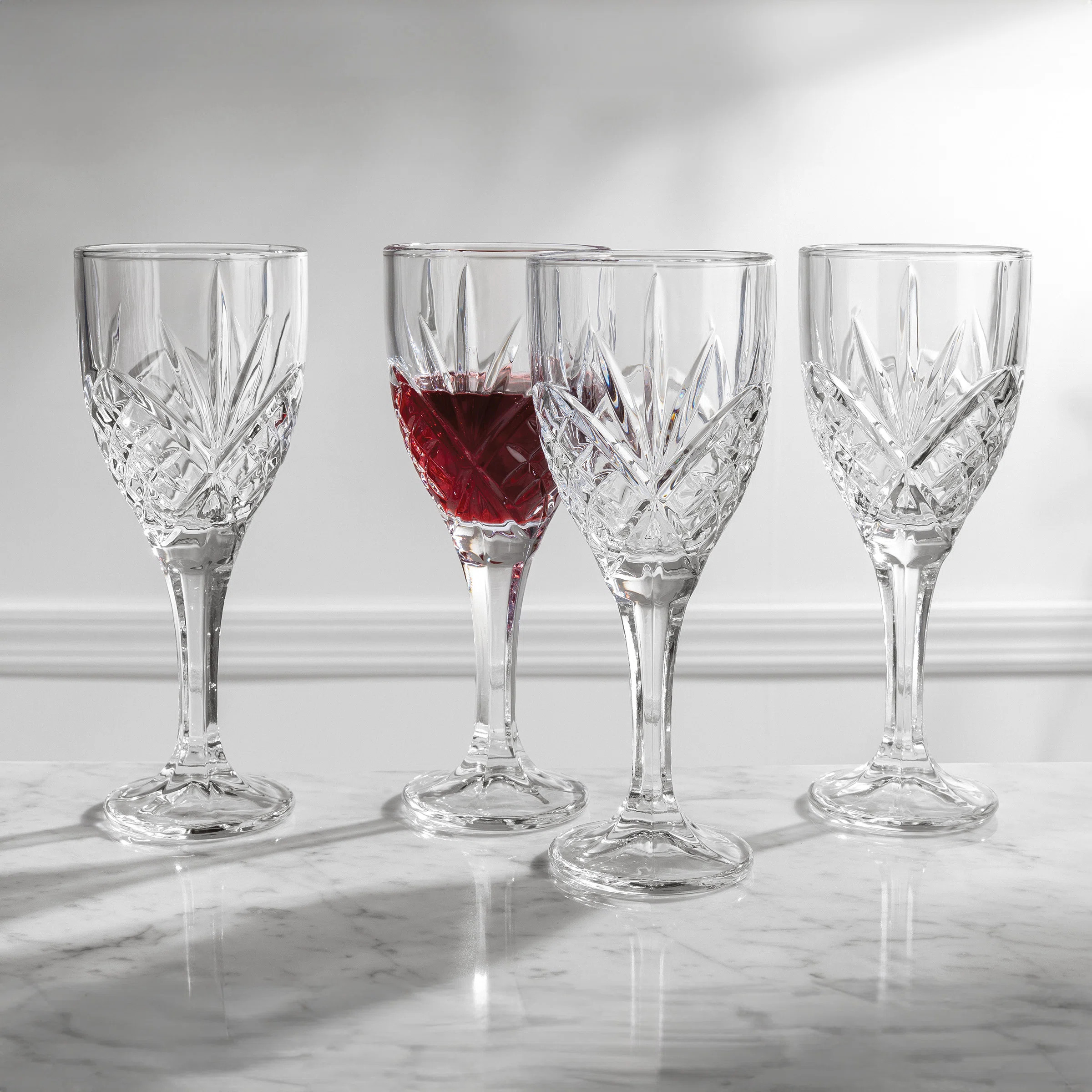 Dublin Crystal Goblet 10 oz. (Set of 4) | Wayfair North America