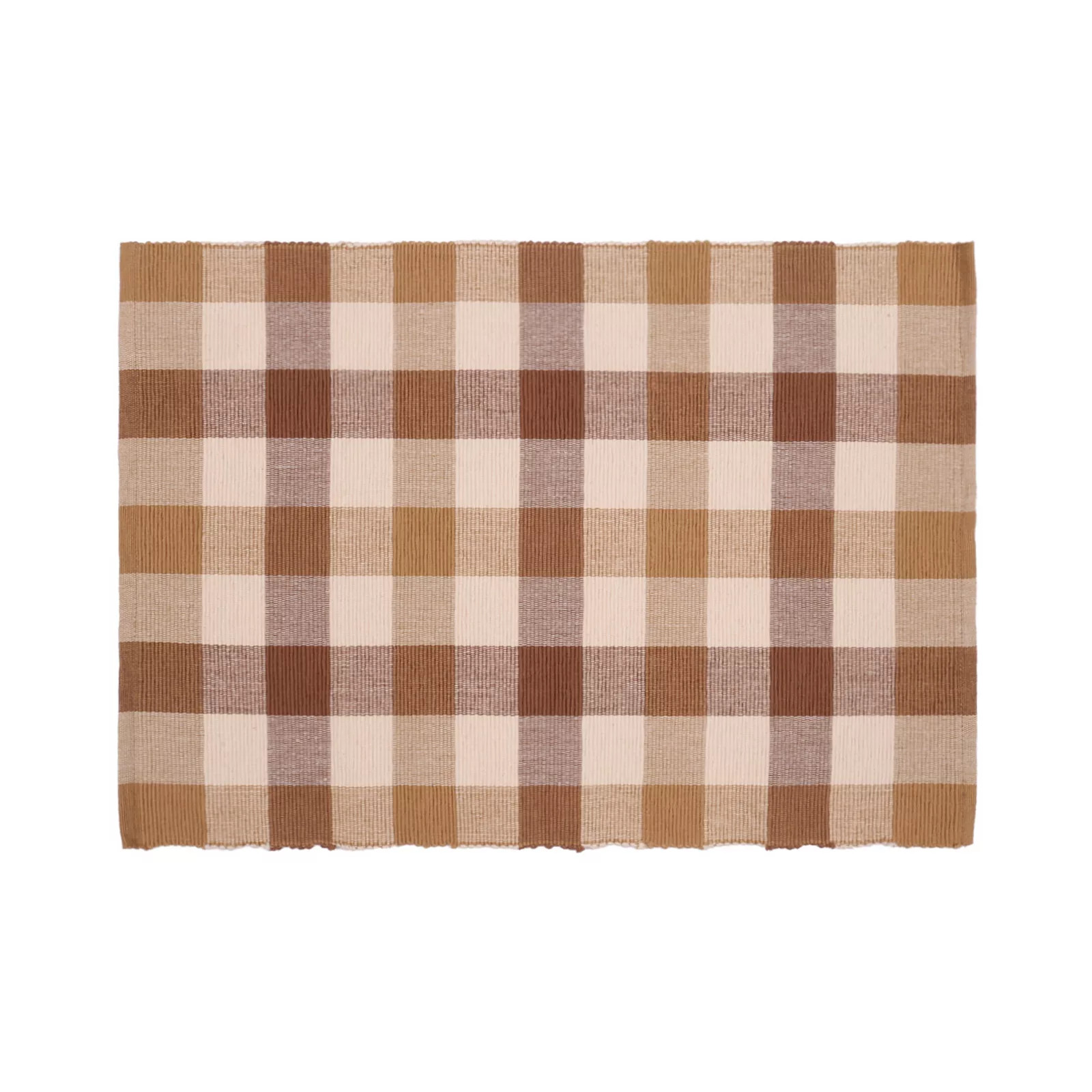 Mingle & Co. Plaid Yarn Dyed Woven Rib Placemat, Green | Kohl's