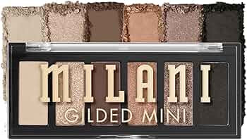 Milani Gilded Mini Eyeshadow Palette with 6 Matte & Shimmer Hues - Call Me Old-Fashioned | Amazon (US)