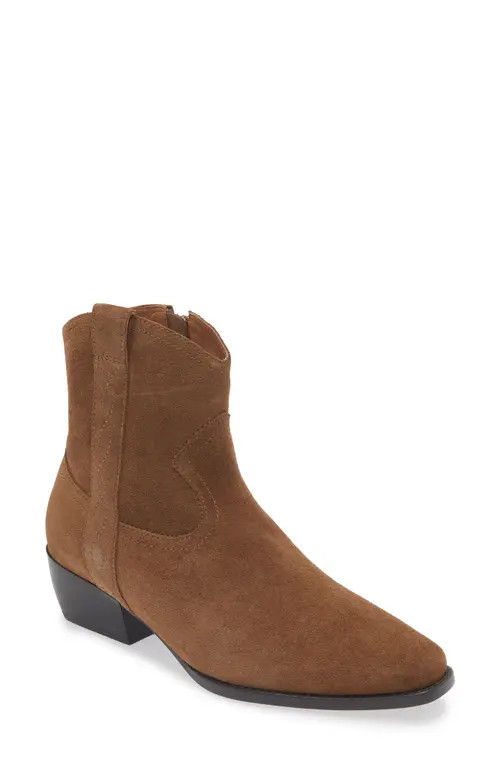 FRANKIE4 Shadow Bootie in Rye Suede at Nordstrom, Size 13 | Nordstrom