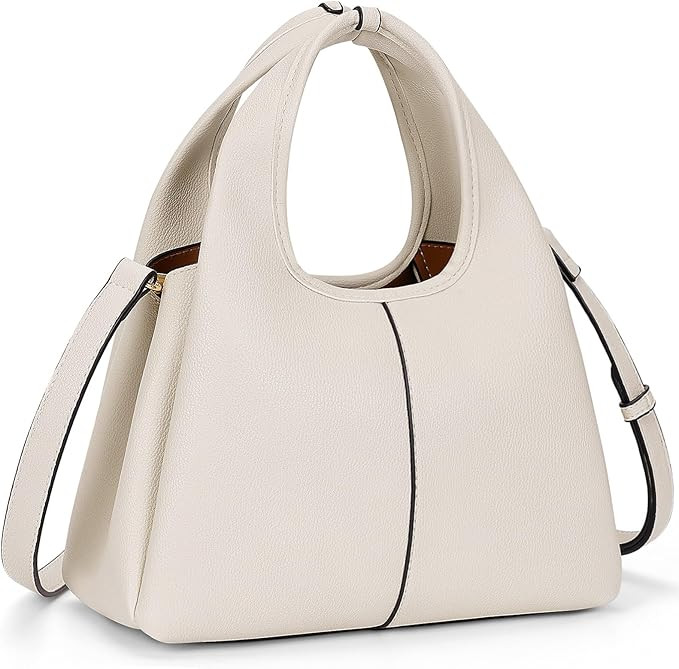 Women's Top Handle Handbag Small Satchel Bags Trendy Hobo Purse Crossbody Bag Faux Leather Should... | Amazon (US)