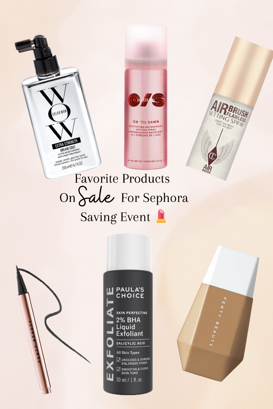 Favorite Products on Sale for Sephora Saving Event 💄

#LTKbeauty #LTKsalealert #LTKHolidaySale