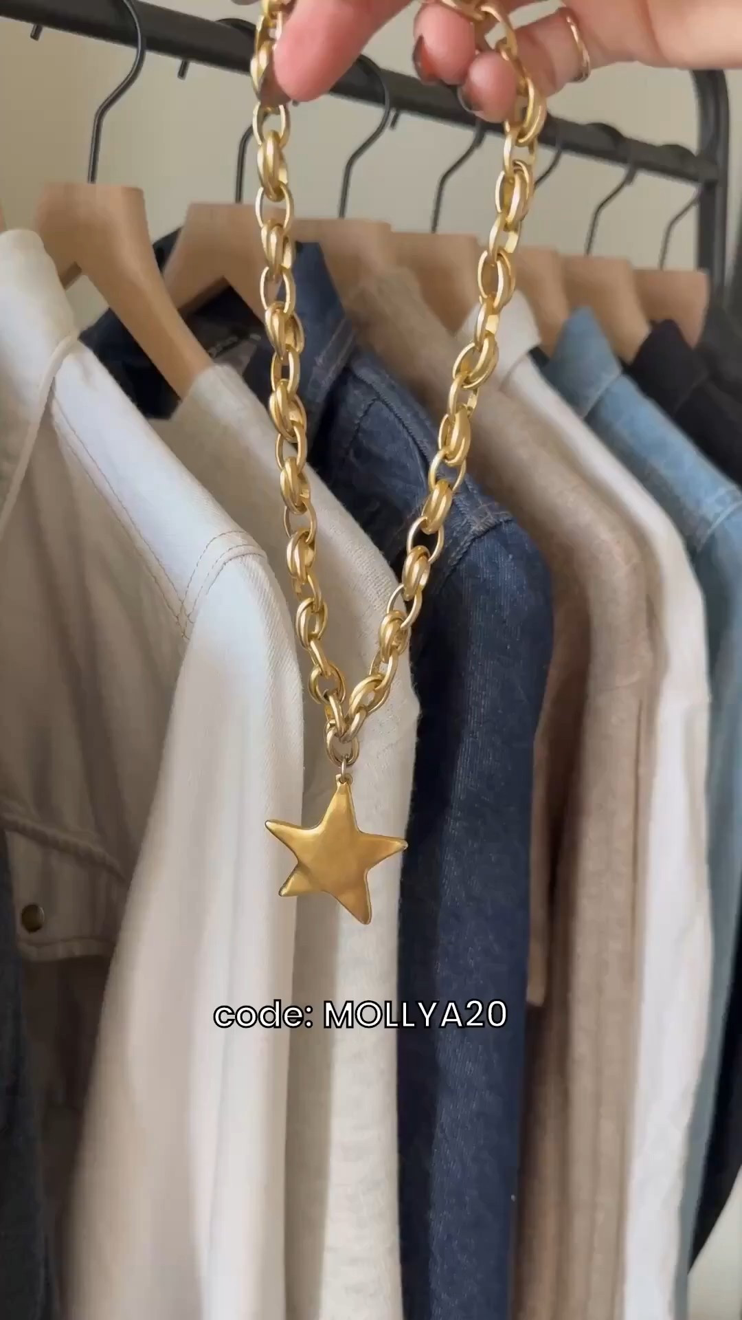 Best selling star necklace
code: MOLLYA20



#LTKSaleAlert #LTKFindsUnder50 #LTKFindsUnder100