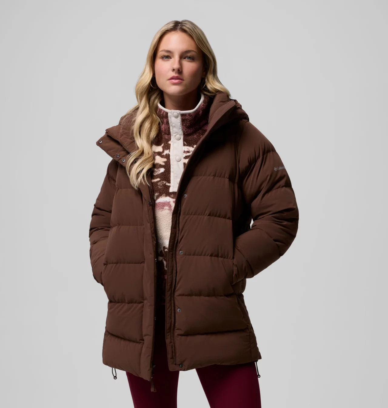 Women's Amaze Puff™ Mid Hooded Jacket | Columbia Sportswear