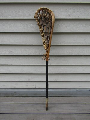 Nice Vintage Old Wooden Lacrosse Stick Measures 43" by 7"  | eBay | eBay US