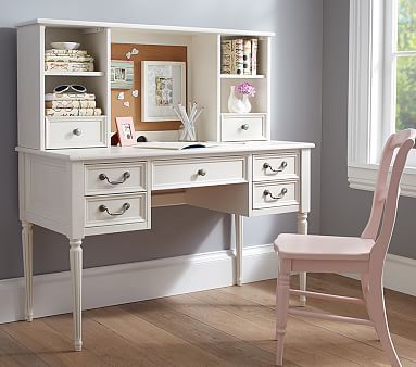 Blythe Desk & Tall Hutch | Pottery Barn Kids