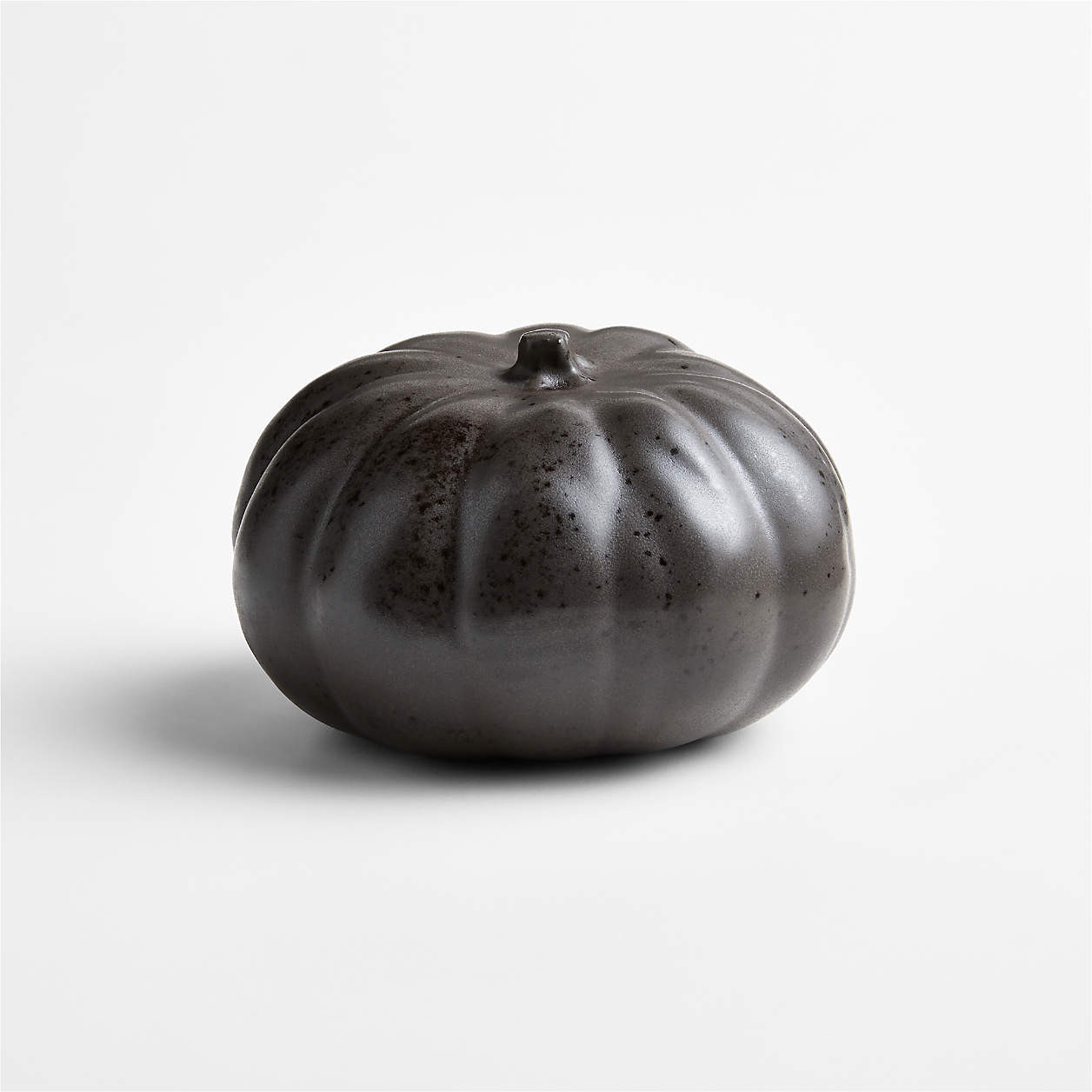 Harvest Ceramic Large White Pumpkin | Crate & Barrel | Crate & Barrel