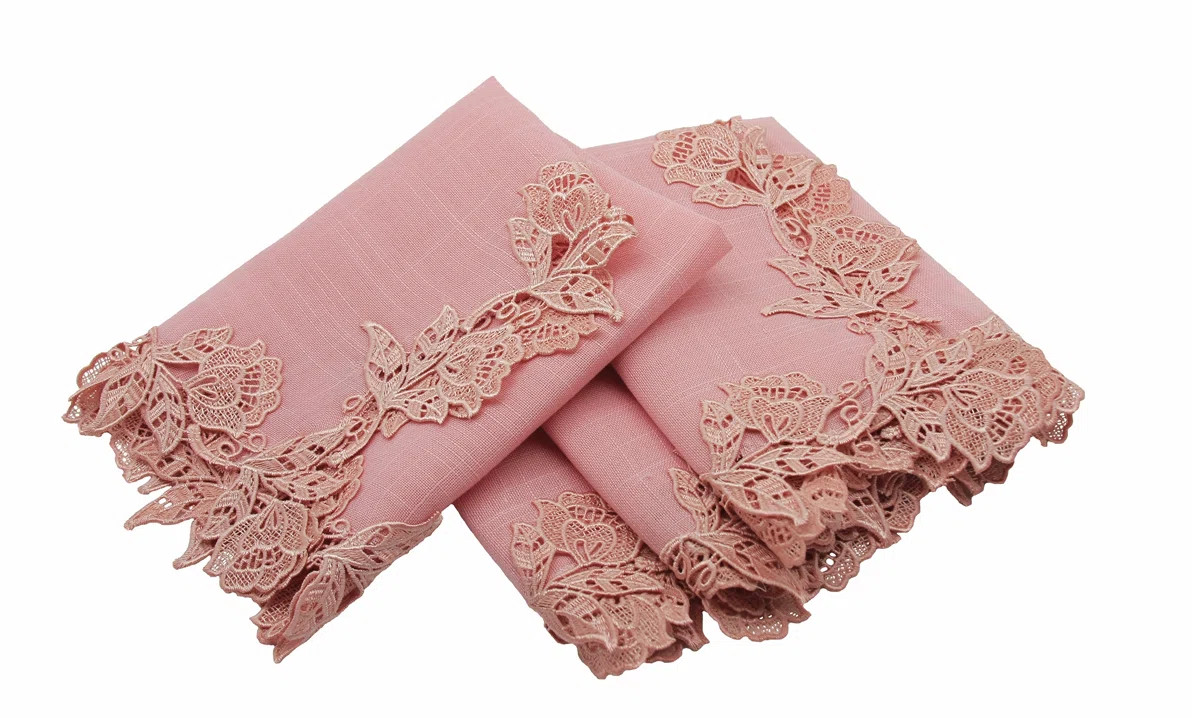 Sharmaine Polyester Square Napkin (Set of 4) | Wayfair North America