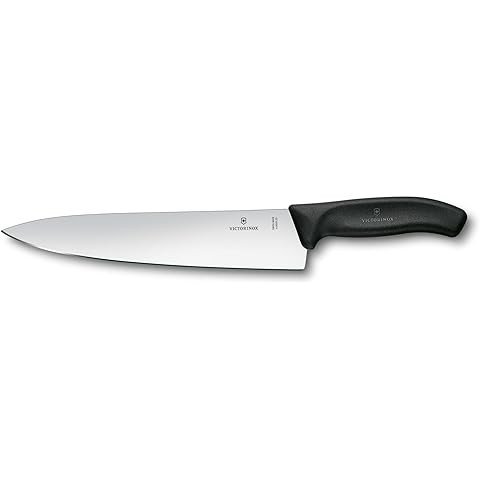 Victorinox 5.2003.25 10 Inch Fibrox Pro Chef's Knife, Black, 10" | Amazon (US)