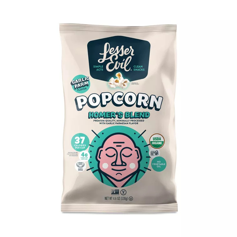 LesserEvil, Organic Popcorn, Homer’s Secret Blend | Thrive Market