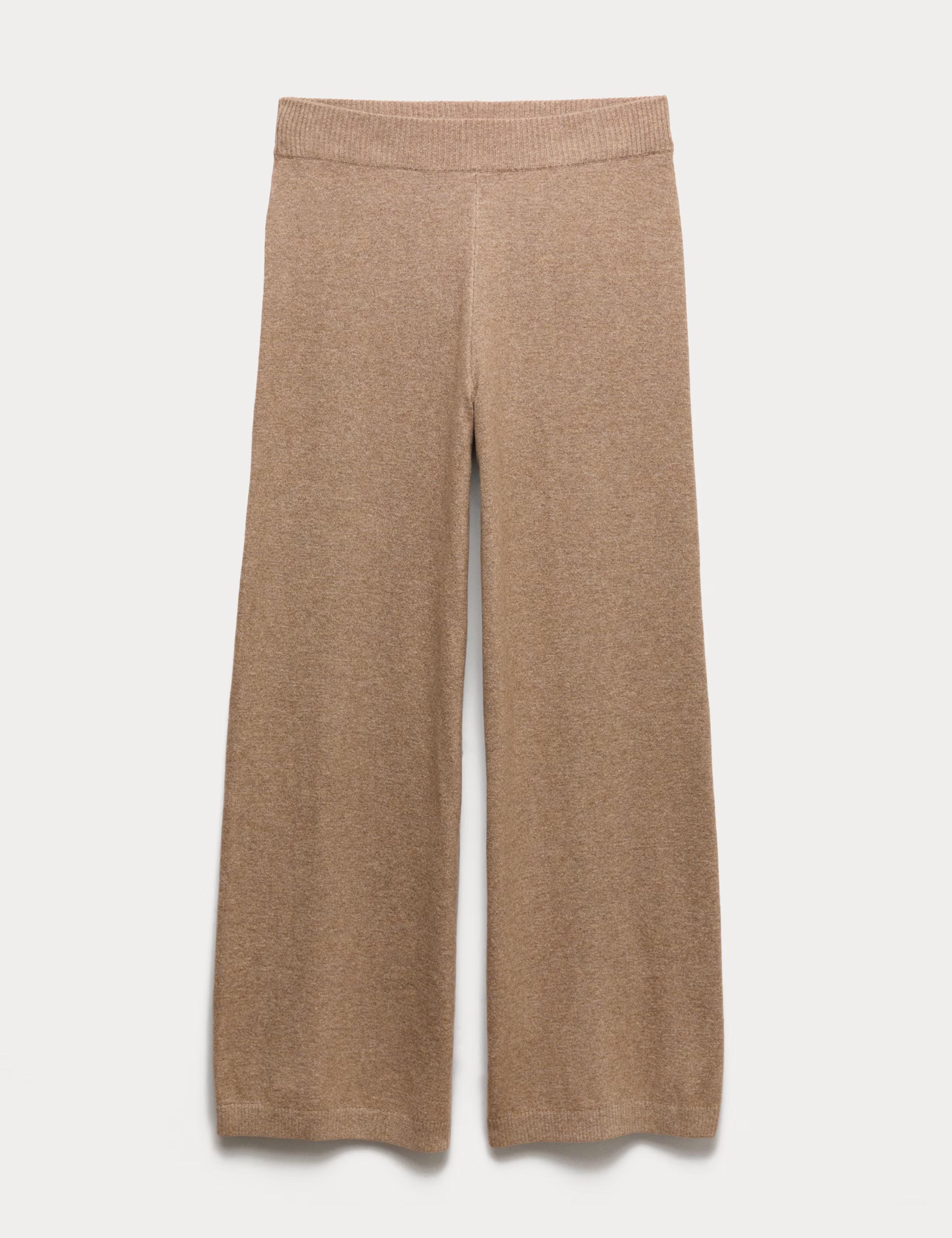 Air-Yarn Wide Leg Knitted Trousers | Marks & Spencer (UK)