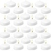 Set of 48 Waterproof Flameless Floating Tealights, 120+ Hour Warm White Battery Flickering LED Te... | Amazon (US)