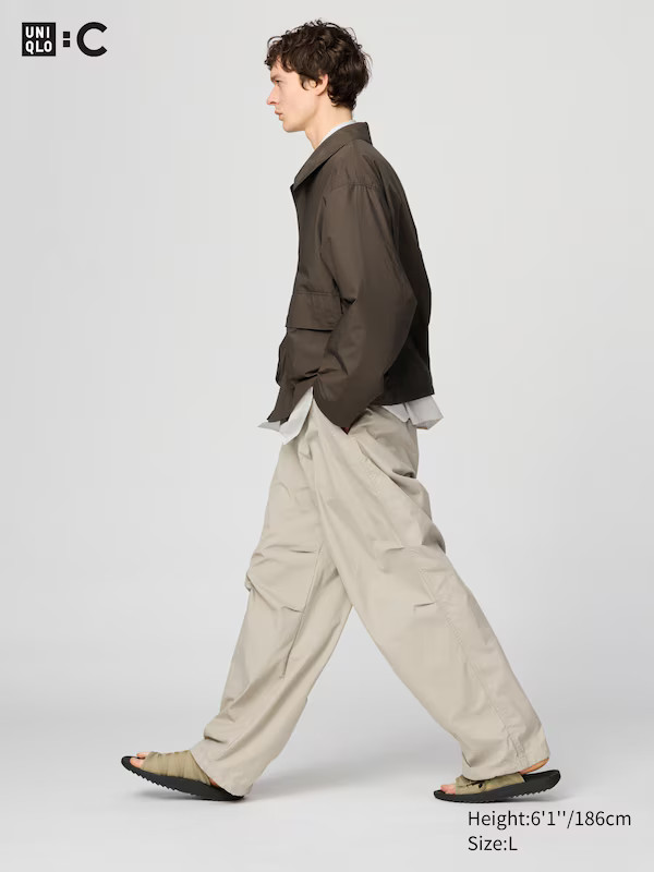 Wide Parachute Trousers | UNIQLO (UK)