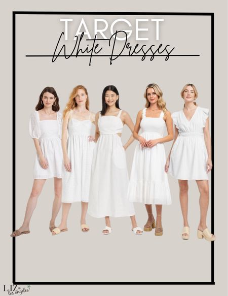 Target has dropped a ton of white spring dresses which are a current massive trend.  I love white dresses for a baby shower or a Mother’s Day brunch 

#LTKstyletip #LTKFind #LTKSeasonal