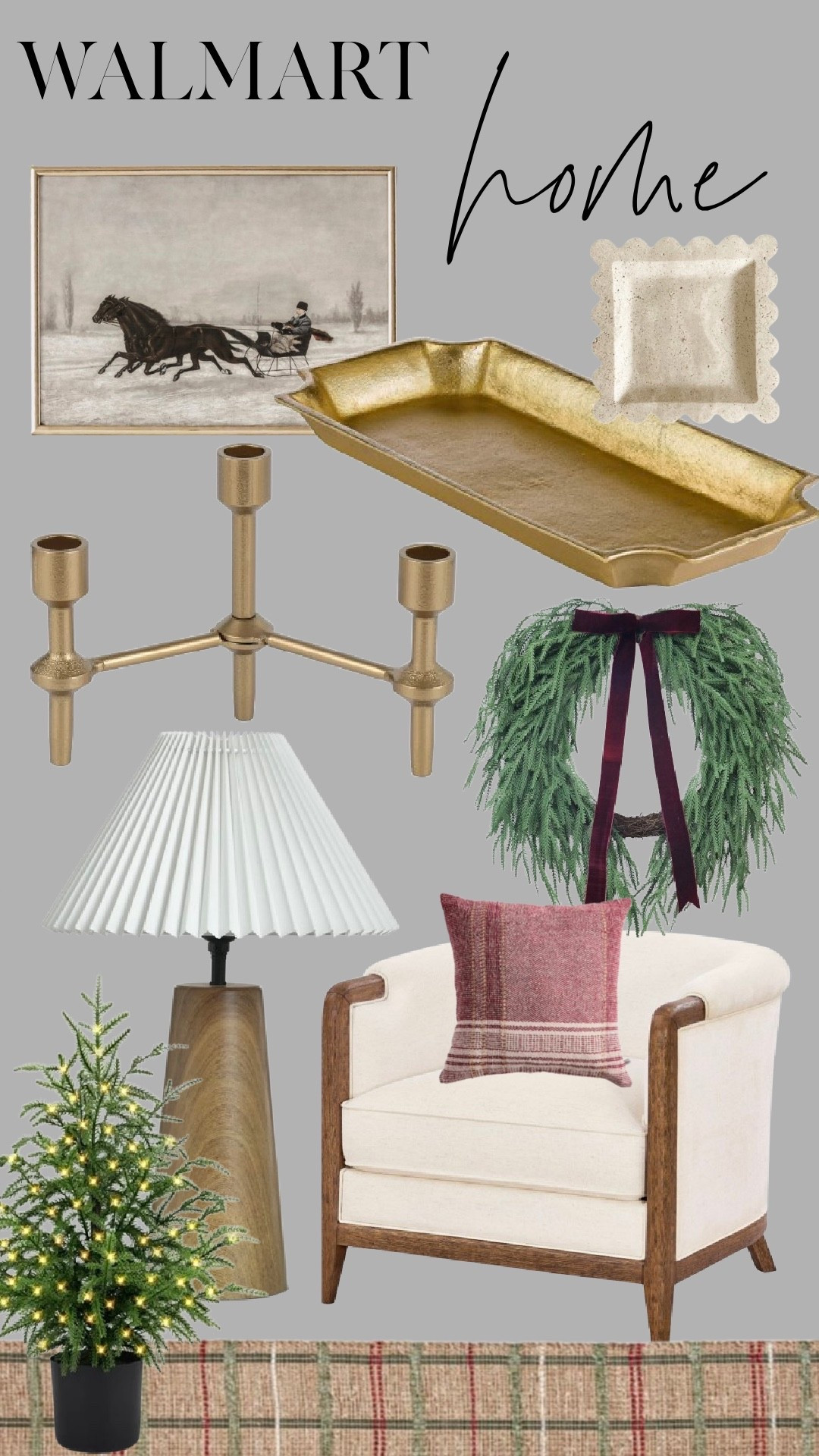 So many beautiful holiday and everyday finds from Walmart Home. Timeless artwork, warm brass accents, soft textures, and classic greens make this the kind of decor that works all season long — not just for Christmas. I’ve linked everything so you can recreate this look easily.


#LTKHome #LTKGiftGuide #LTKHoliday