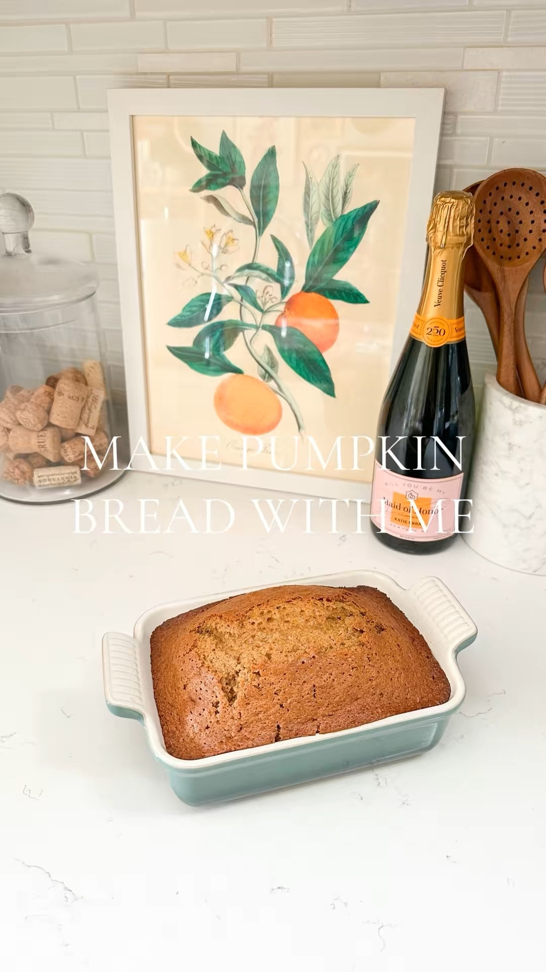 Make pumpkin bread with me! Linking some of my kitchen favorites and kitchen decor 🎃 My Le Creuset is in the color Artichaut! 

#LTKHalloween #LTKSeasonal #LTKHome