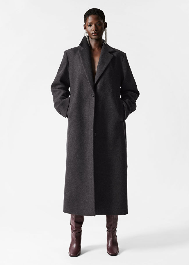 Single-Breasted Wool Maxi Coat | & Other Stories (EU + UK)