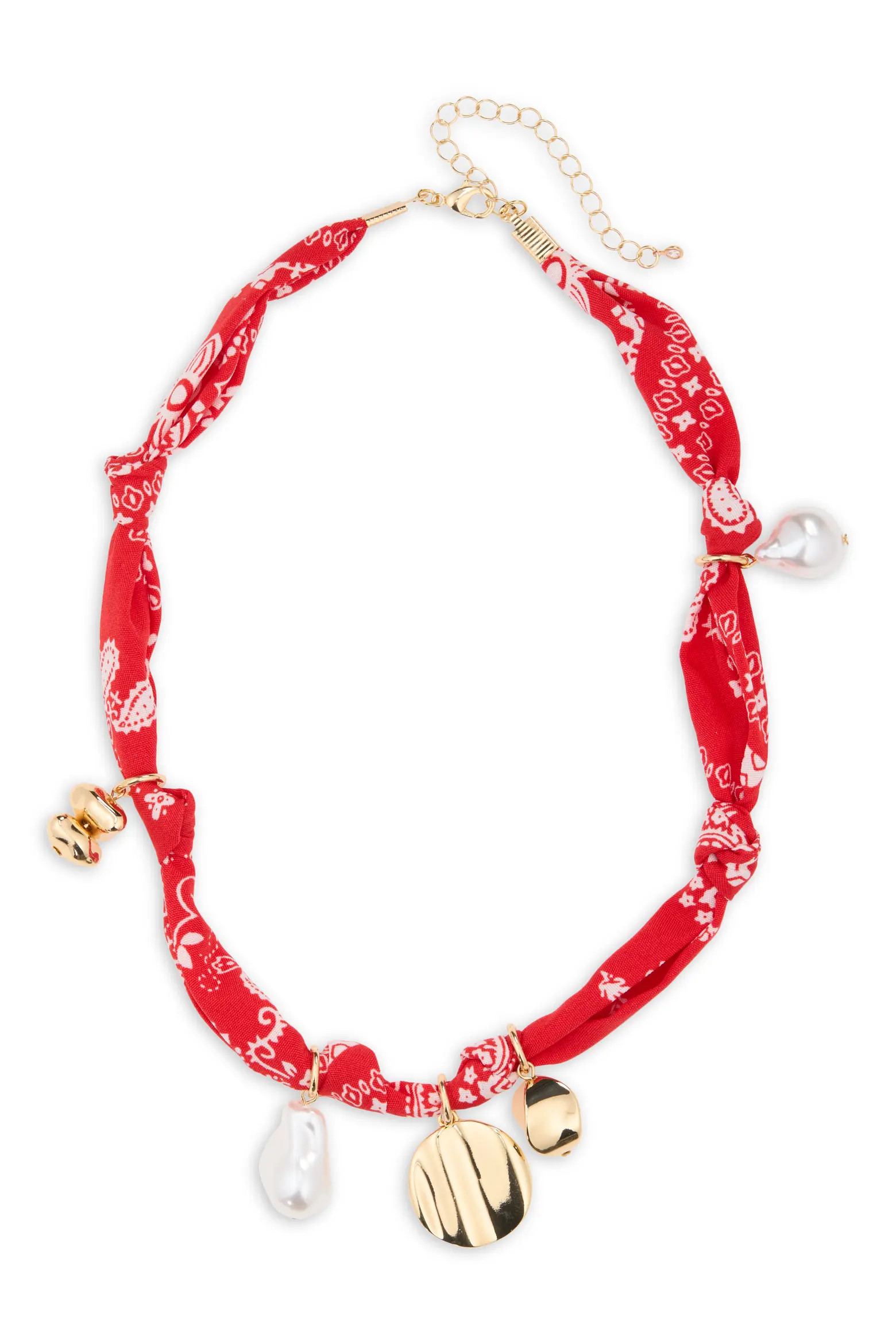Bandanna Charm Necklace (Women) | Nordstromrack | Nordstrom Rack