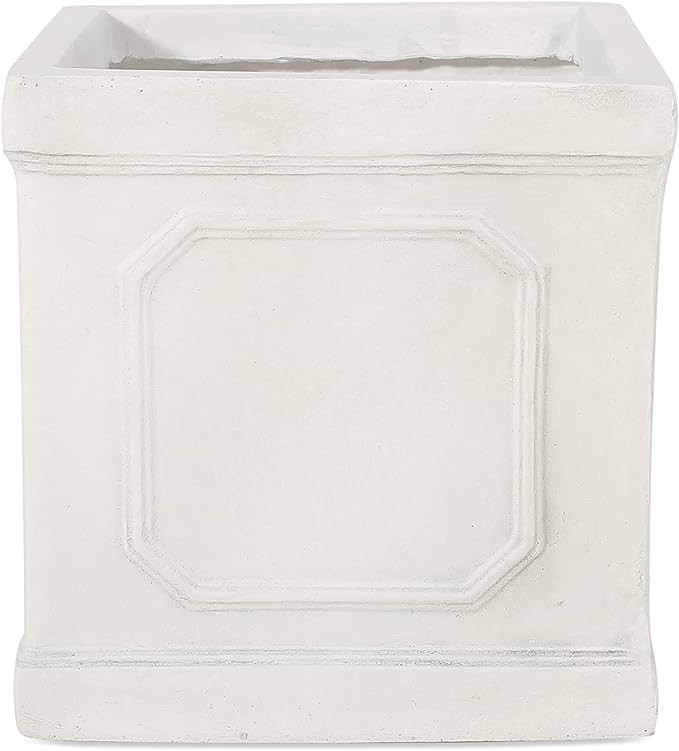 Christopher Knight Home 316049 Burgos Planter, Small, Antique White | Amazon (US)