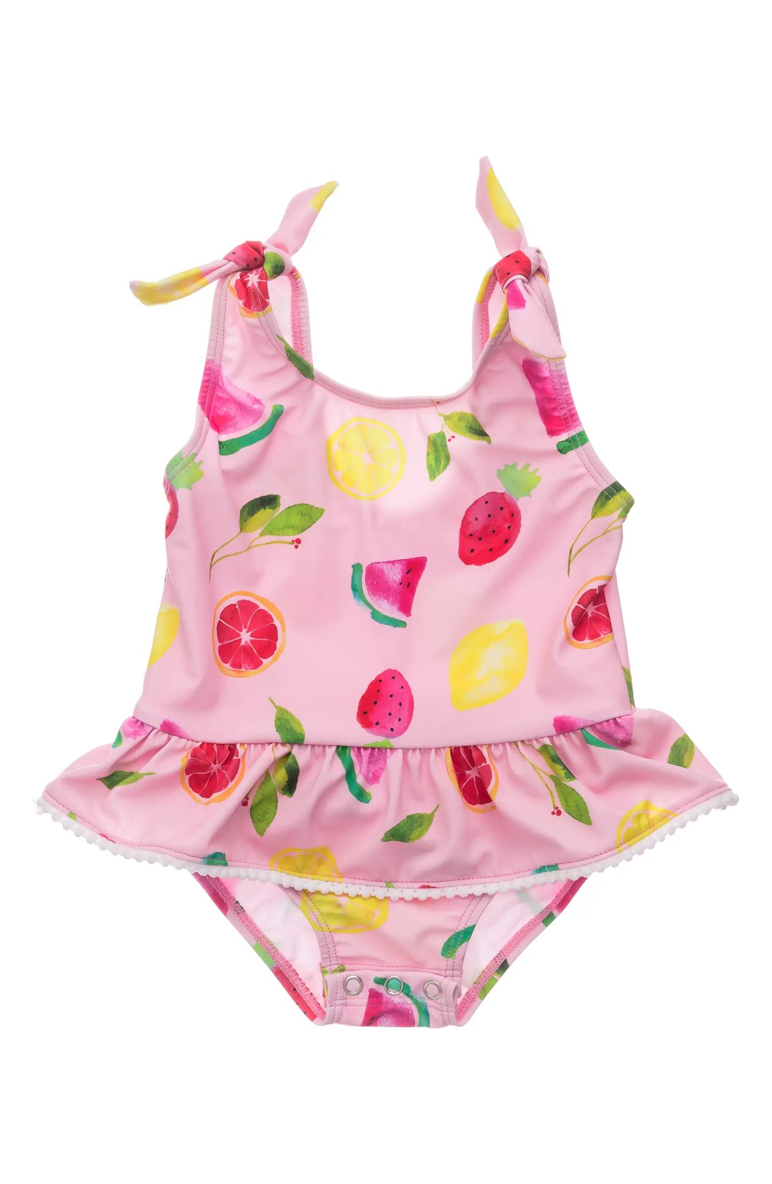 Snapper Rock Kids' Fruit Fiesta Skirt Swimsuit | Nordstrom | Nordstrom