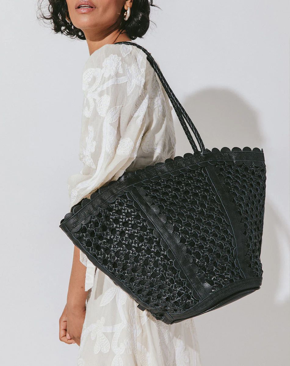 Shop Renata Tote Black | Cleobella | Cleobella LLC