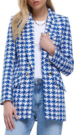 Houndstooth Bouclé Blazer | Nordstrom