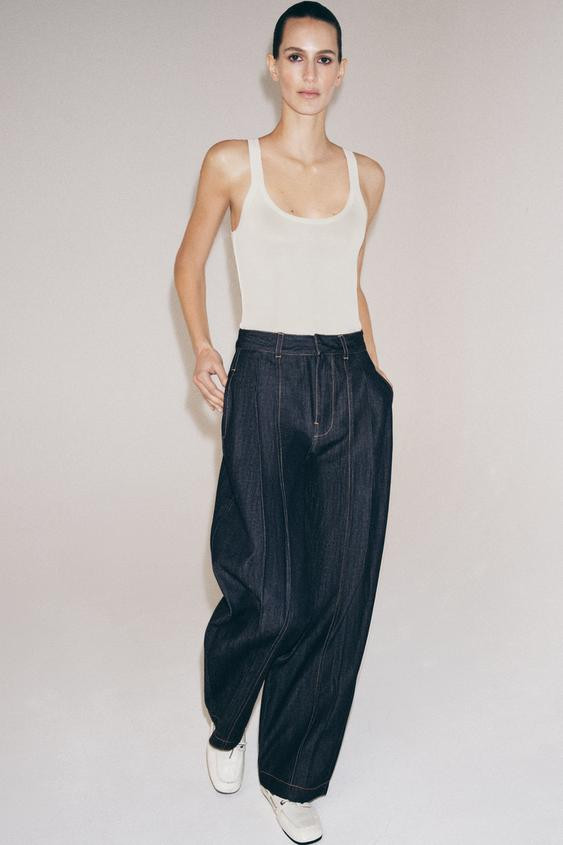 FINE KNIT SLEEVELESS TOP | Zara US