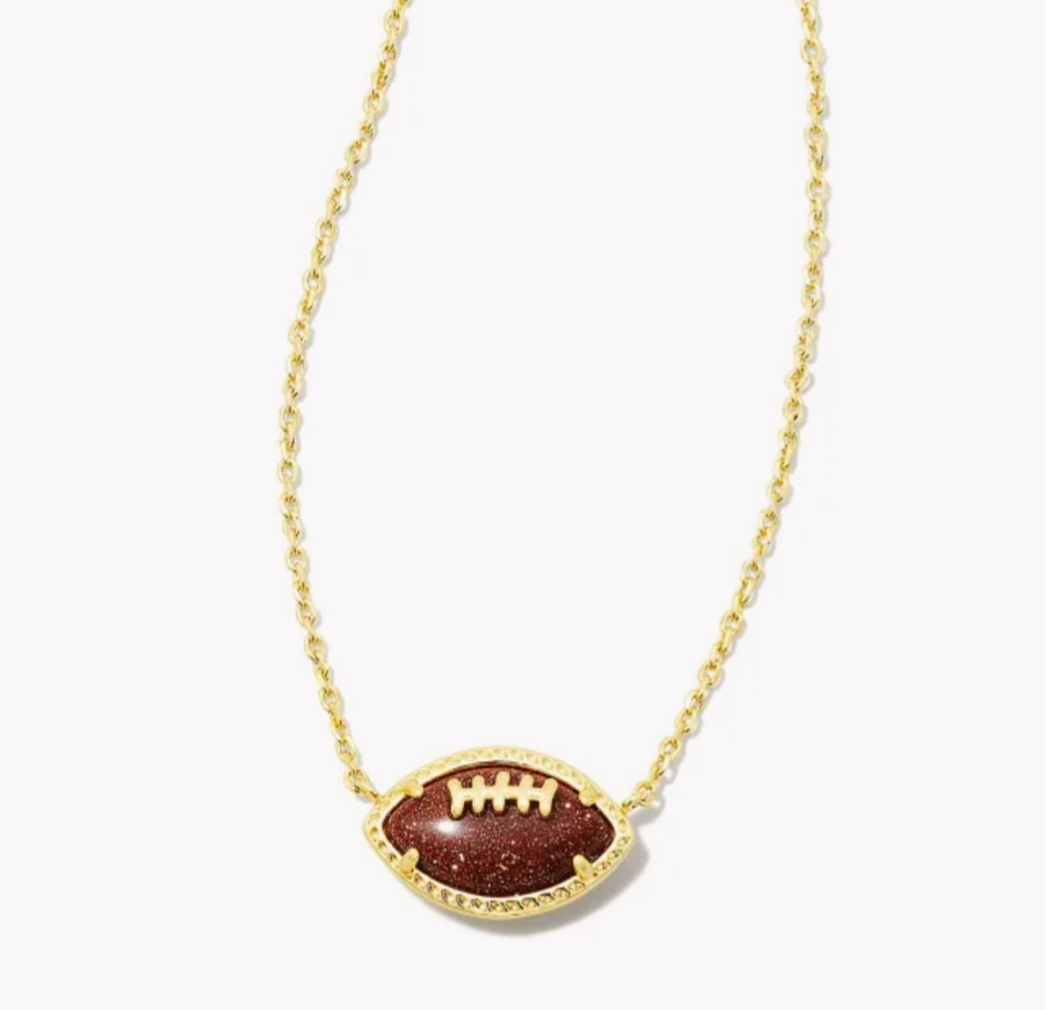 NEW Football Kendra Scott Necklace!! 🏈 #gameday #gamedayoutfit

#LTKBacktoSchool 

#LTKstyletip #LTKSeasonal