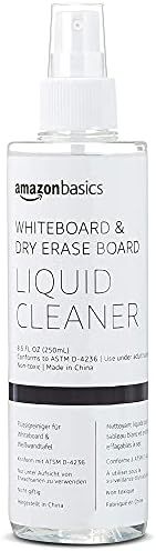 Amazon Basics Dry Erase Liquid Cleaner for Whiteboards - 8.5-Ounce, 1-Pack | Amazon (US)