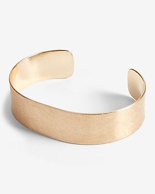 Wide Gold Cuff Bracelet | Express