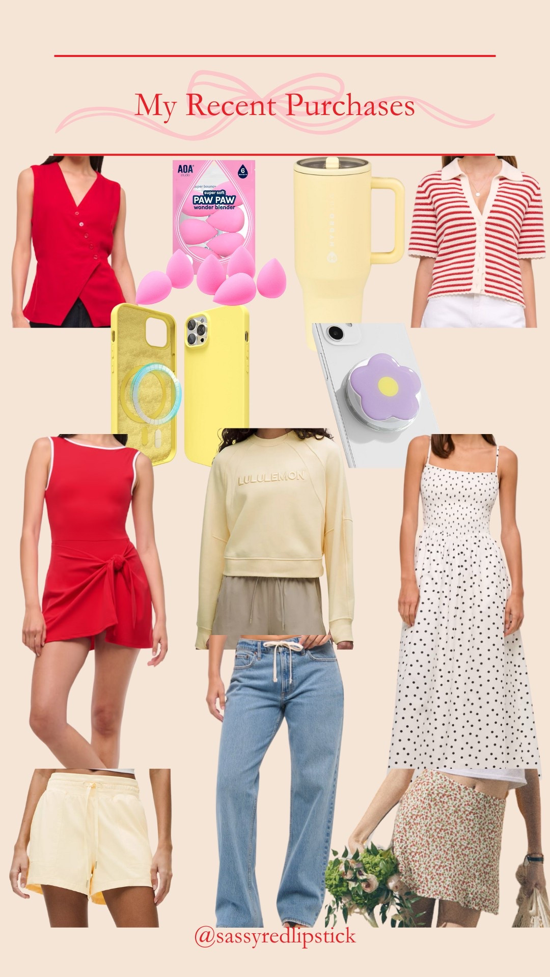 my recent purchases! 

#LTKMidsize #LTKSeasonal