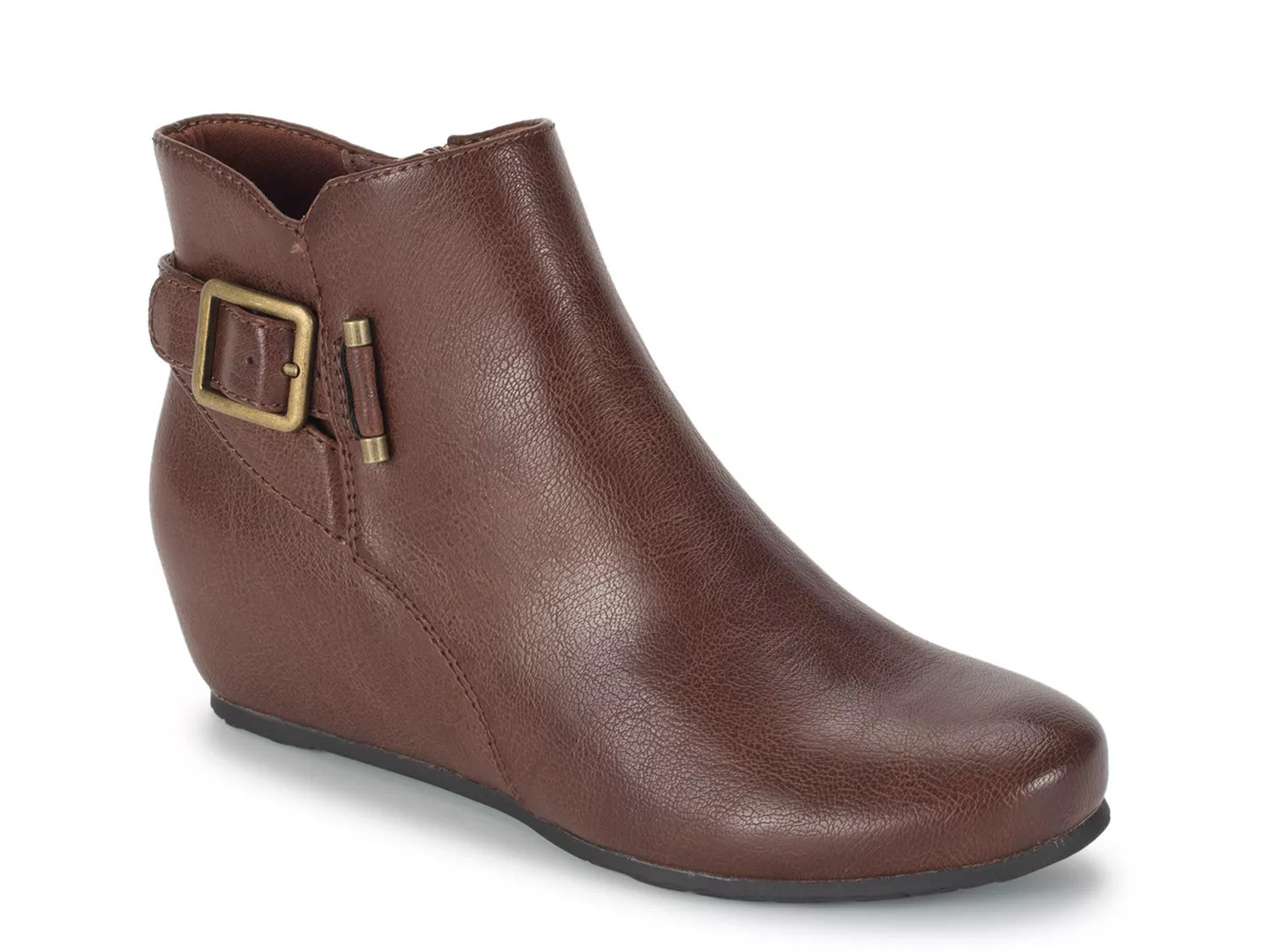 Baretraps Serena Wedge Bootie | Women's | Dark Brown | Size 11 | Boots | Wedge | DSW