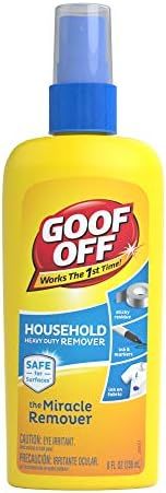 Goof Off - Household Heavy Duty Remover for Spots, Stains, Marks, and Messes – 8 fl. oz. (FG708) | Amazon (US)