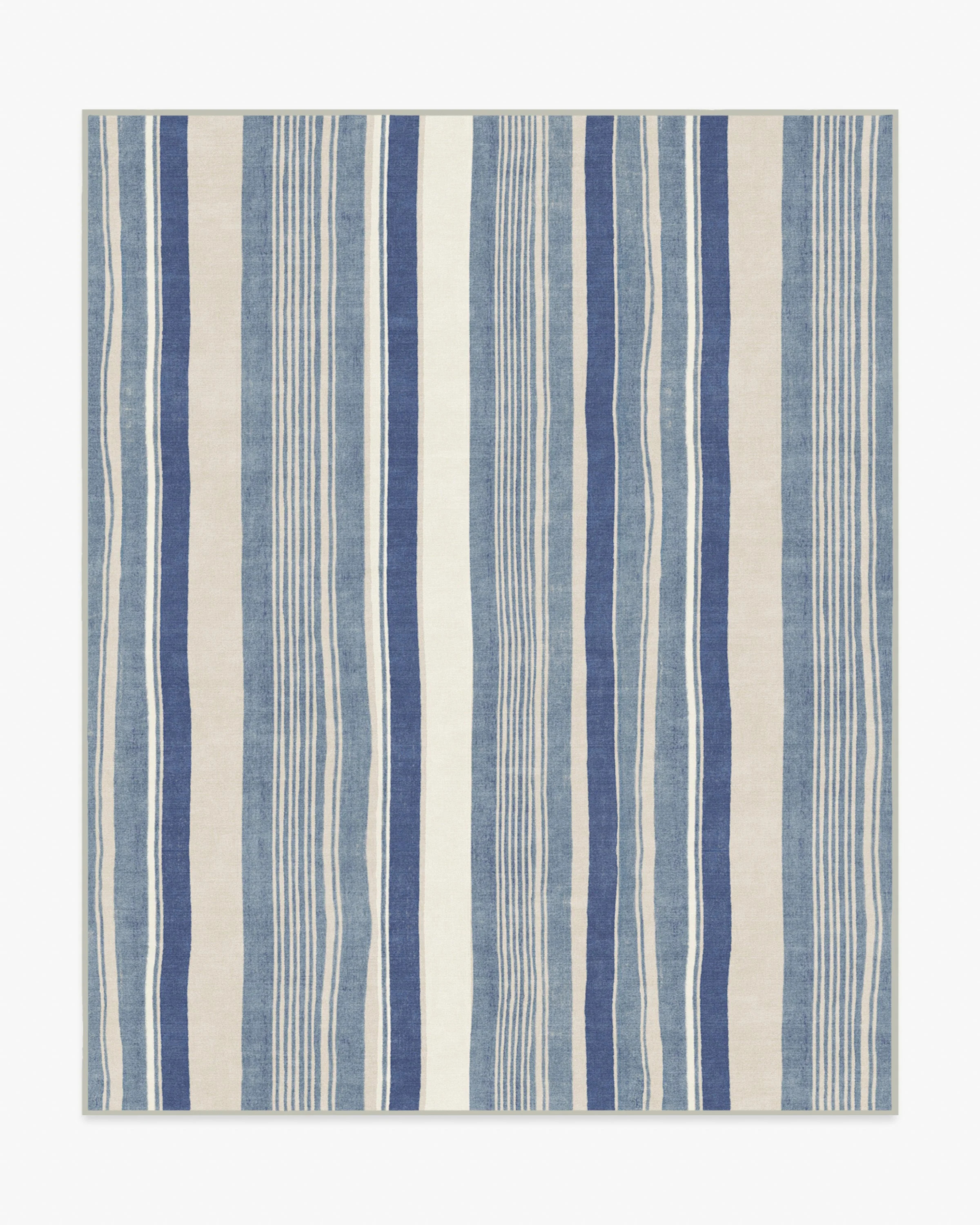 Naia Slate Blue Rug | Ruggable