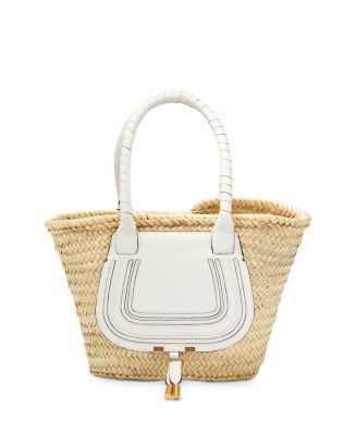 Marcie Medium Mixed Media Basket Tote | Bloomingdale's (US)