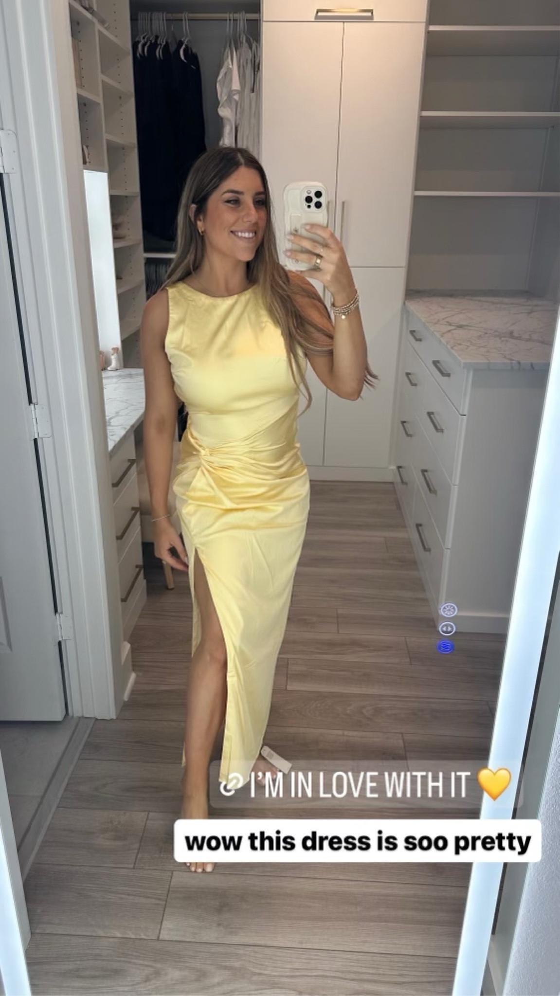 Ok how freaking beautiful & flattering is this??? 💛💛💛 would be a great wedding guest dress!

#LTKstyletip #LTKwedding #LTKparties