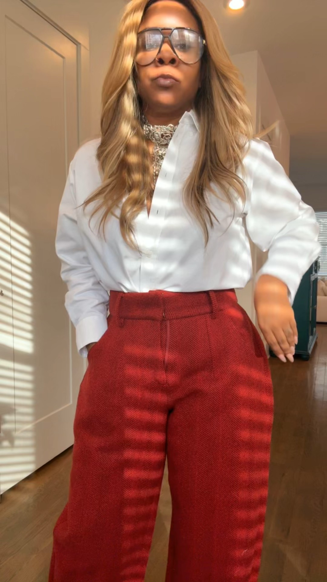 My attitude is 🤏🏾 much better, but I’ll take it. Doing some girl math and trying to get my mdpw (max dollar per wear) out of these hanifa pants lol. Manifesting some warm weather ASAP 😎

#LTKSeasonal #LTKootd #LTKOver40