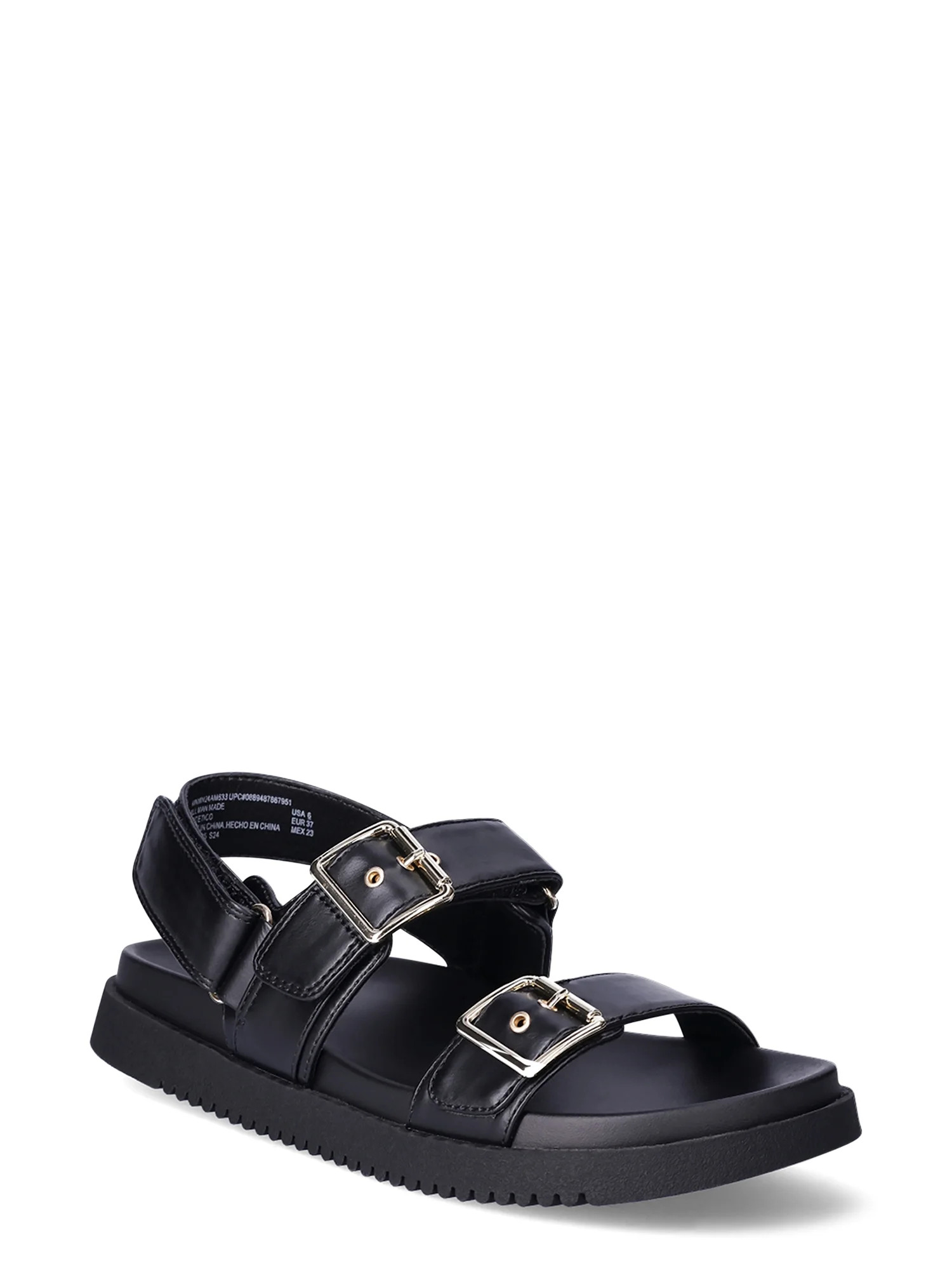Madden NYC Women's Buckle Footbed Sandals | Walmart (US)