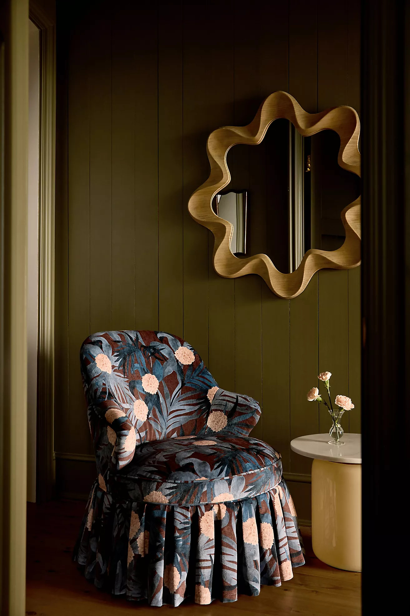 Lorelei Frederica Velvet Accent Chair | Anthropologie (US)