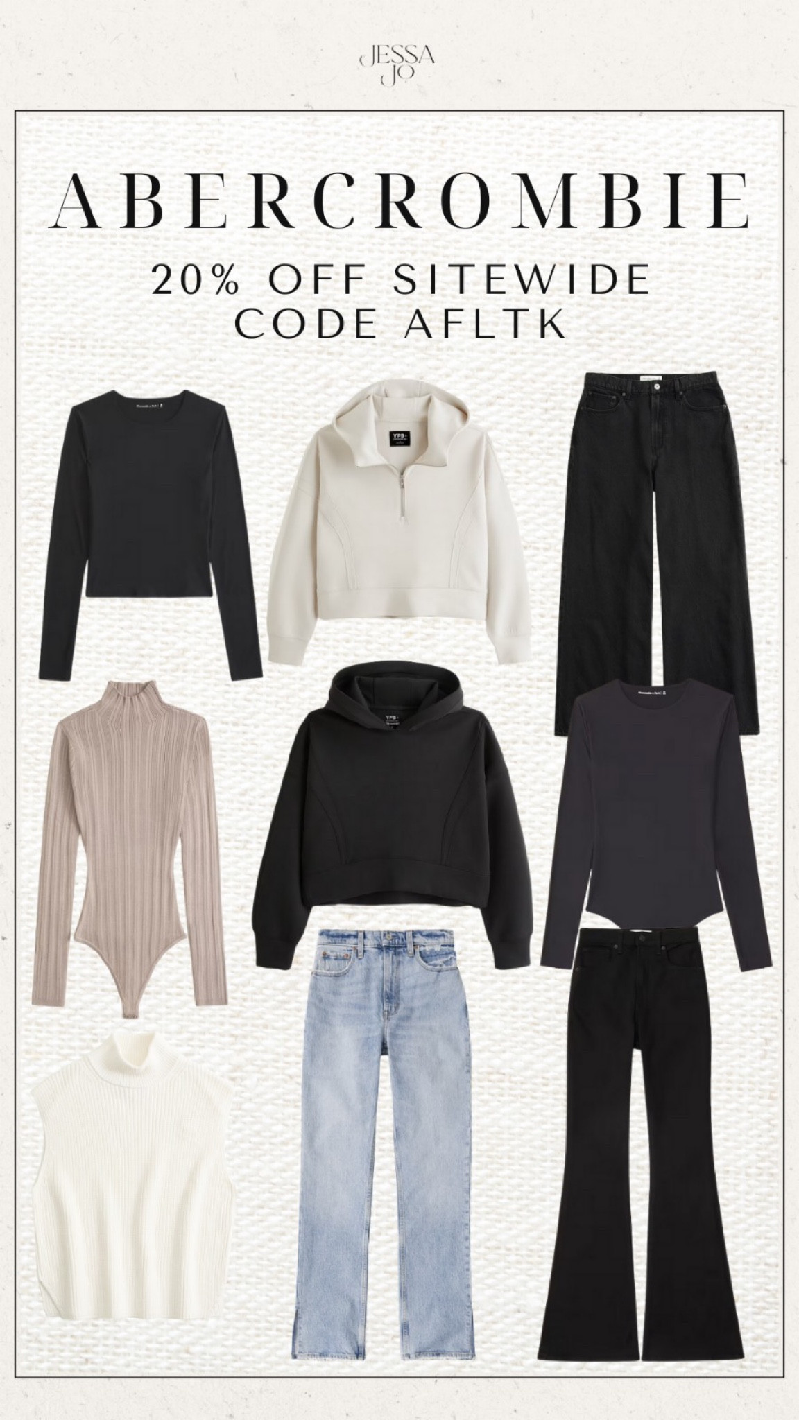 Abercrombie 20% off sitewide 

#LTKSale #LTKfindsunder100 #LTKfindsunder50