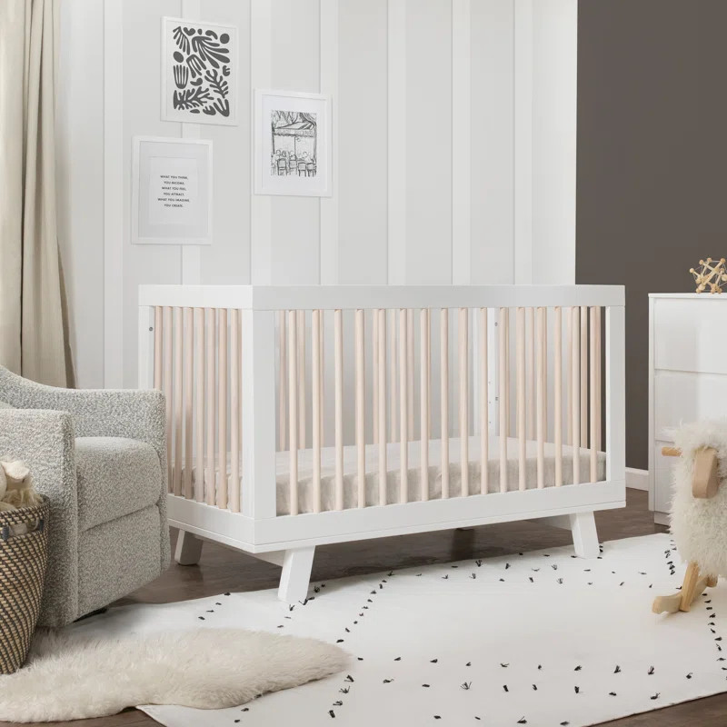 Hudson 3-in-1 Convertible Crib | Wayfair North America