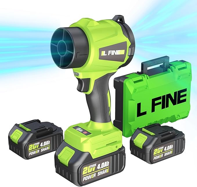 Electric Cordless Leaf Blower with High Power, Lightweight Handheld Leaf Blower for Patio Cleanin... | Amazon (US)