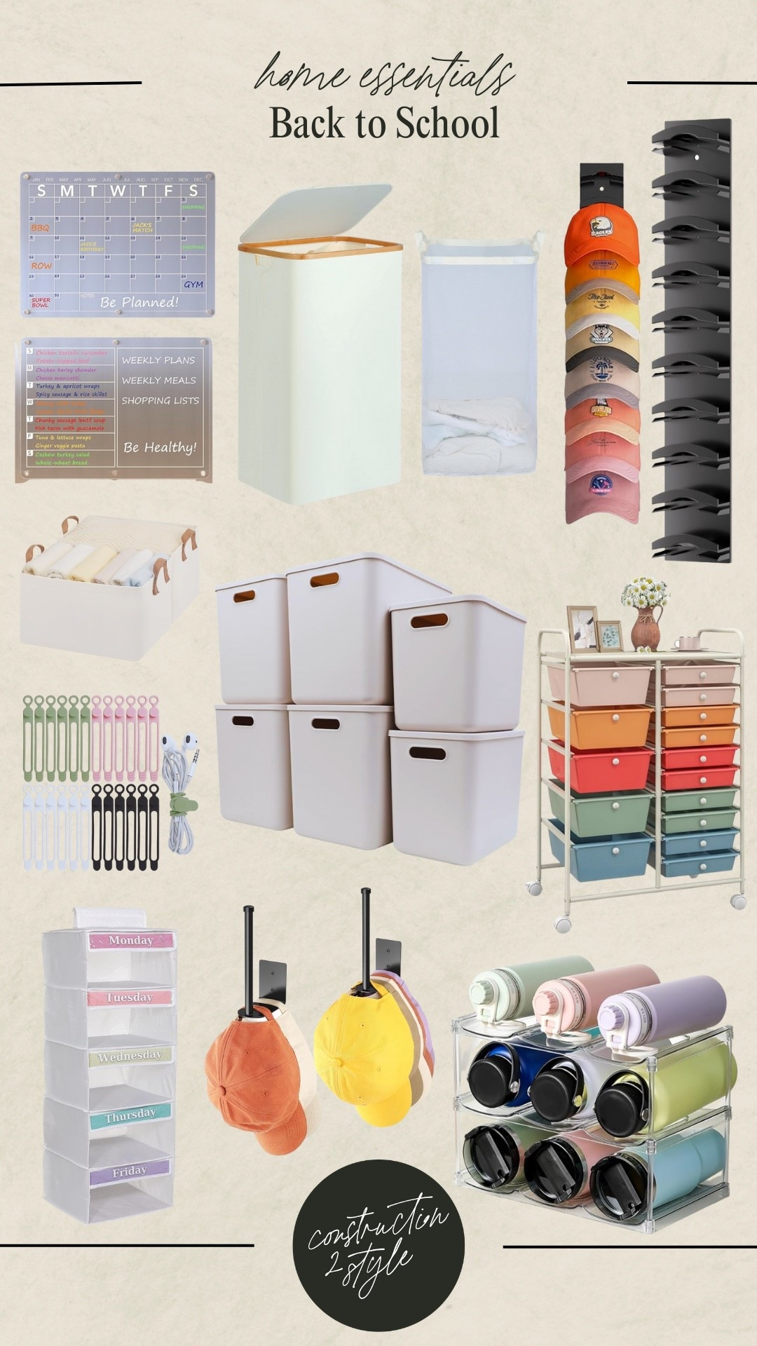 Back to School - home essentials! 