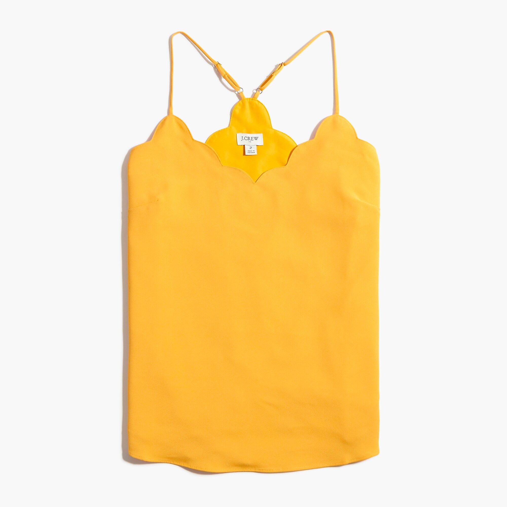 Scalloped cami top | J.Crew Factory