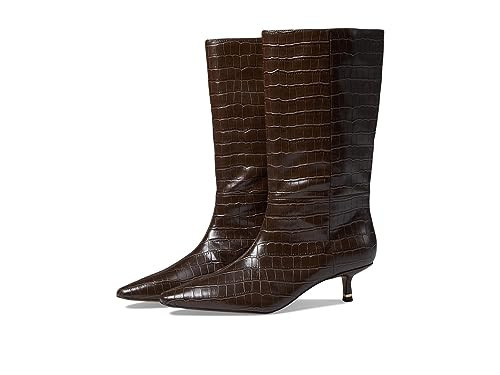 Kenneth Cole New York Women's Meryl Fashion Boot, Dark Brown Croc, 11 | Amazon (US)