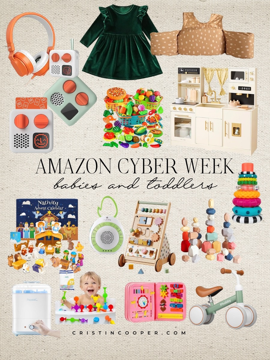 Amazon Cyber Week - for babies and toddlers 

 #LTKGiftGuide #LTKHoliday #LTKSaleAlert