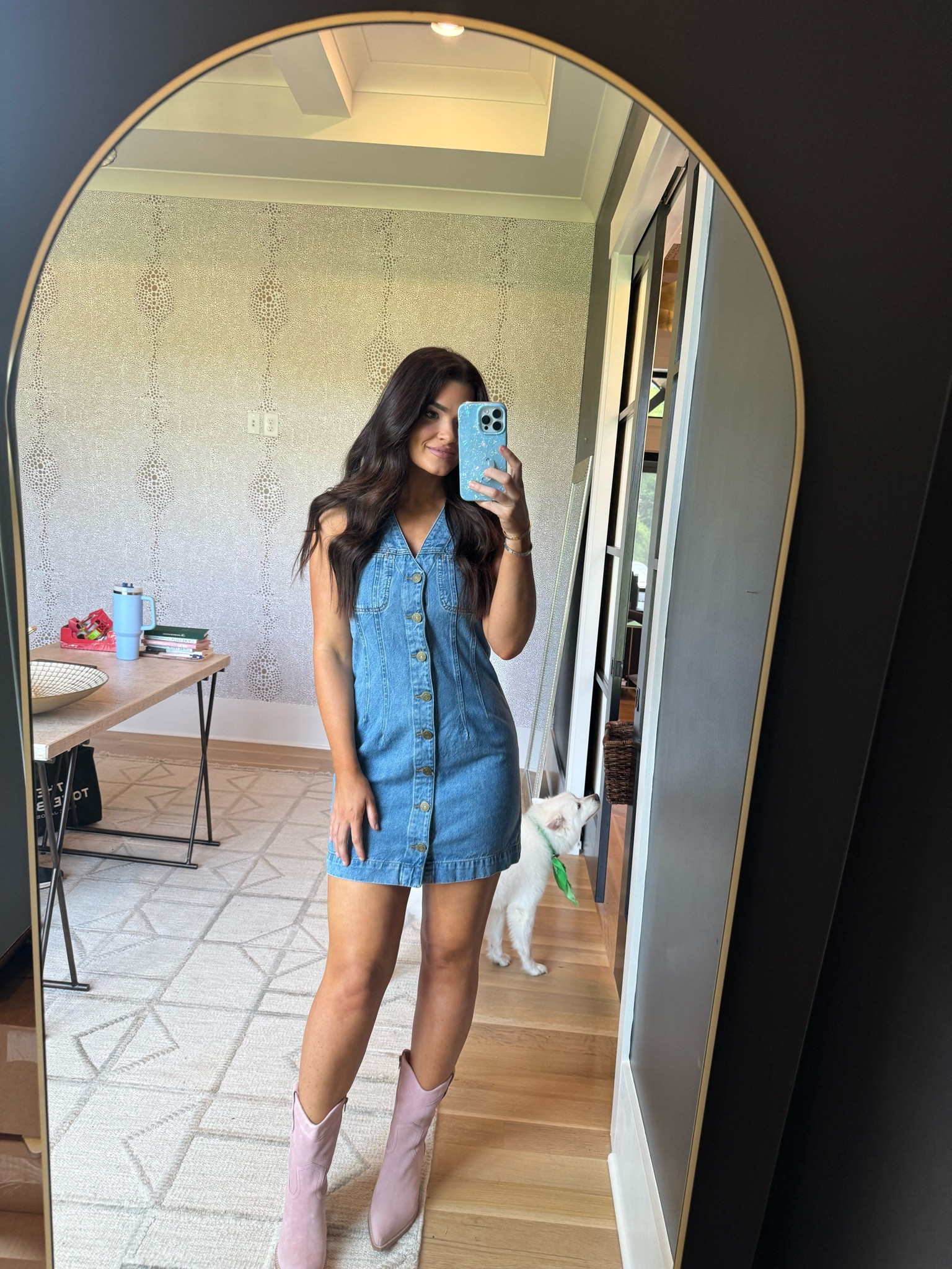 Loving all the denim! 🥳