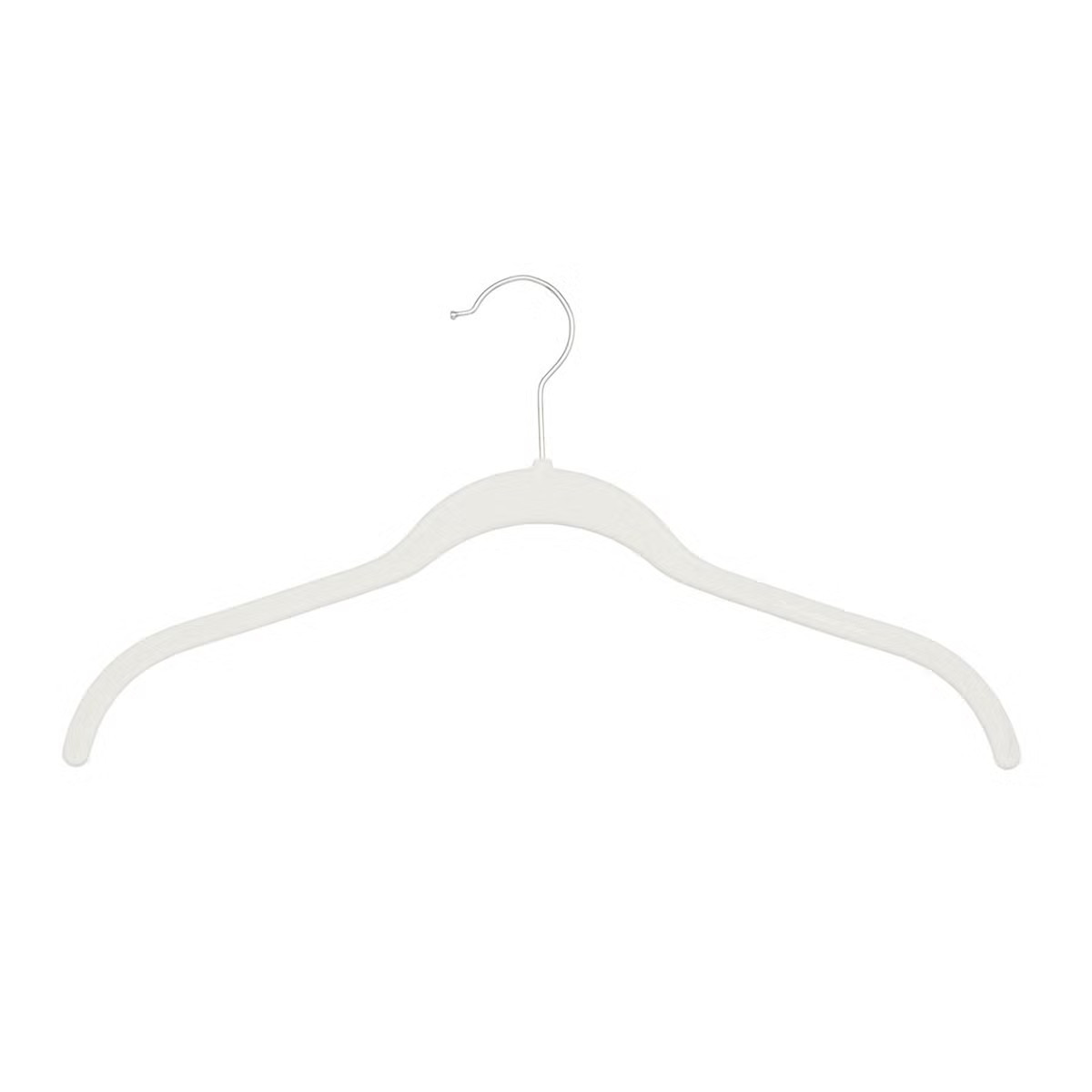 Non-Slip  Velvet Shirt Hangers Linen Pkg/10 | The Container Store
