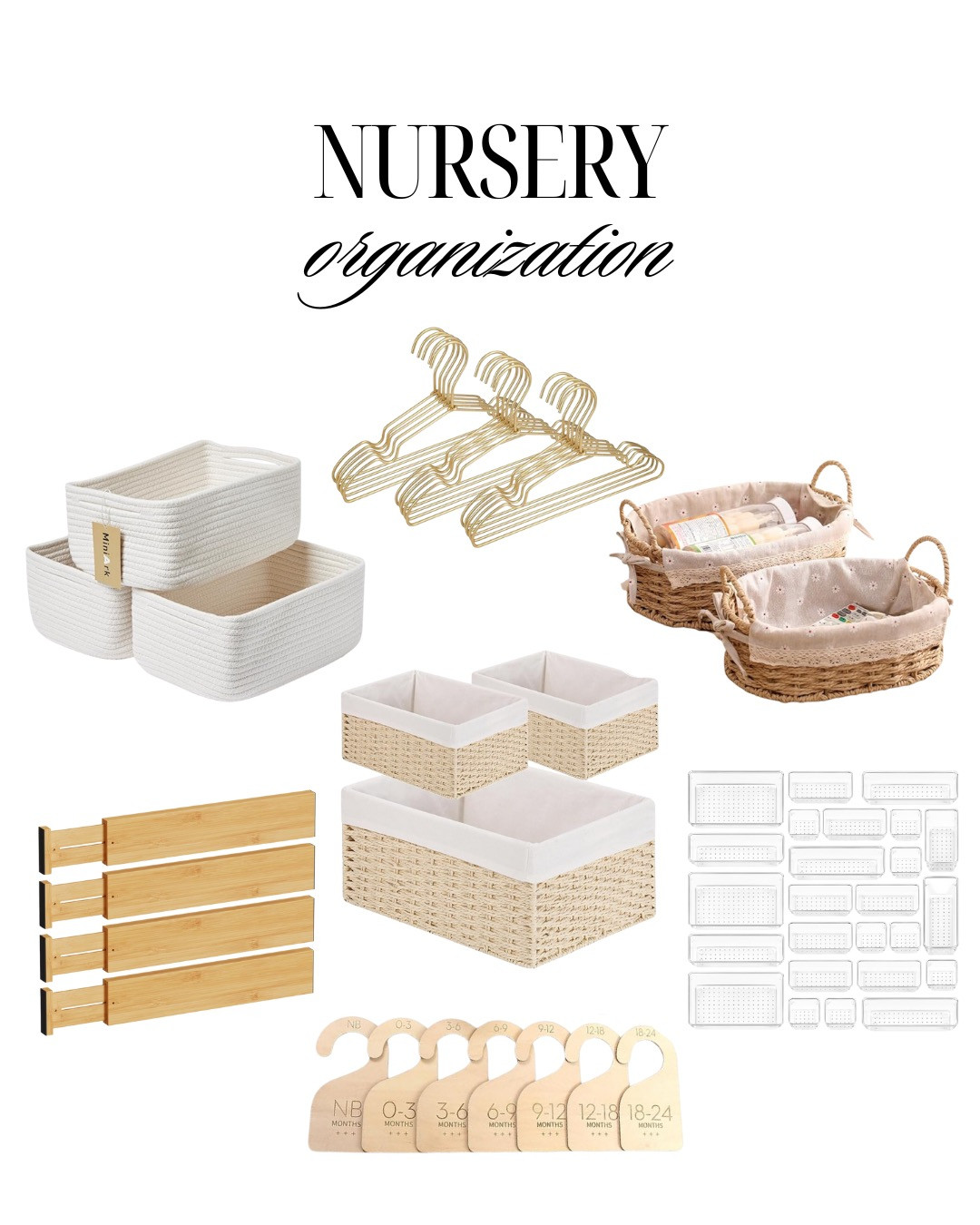 Nursery Organization 🪞 

 #LTKStyleTip #LTKHome #LTKBaby