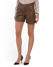 REBECCA TAYLOR
Faux Leather Shorts
$99.99
Compare At $150 
help
 | TJ Maxx
